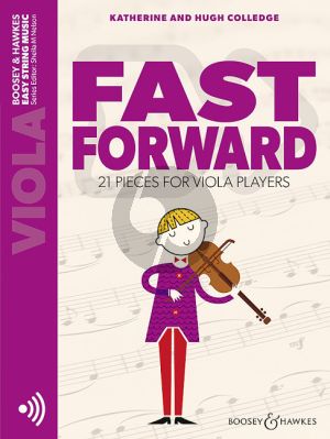 Colledge Fast Forward for Viola - 21 Pieces for Beginner Viola Players Book with Audio Online