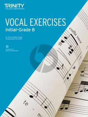 Vocal Exercises 2018 Initial - Grade 8 (Bk-Cd)