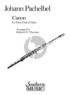 Pachelbel Canon for Flute Trio and Piano (arr. Richard E. Thurston)