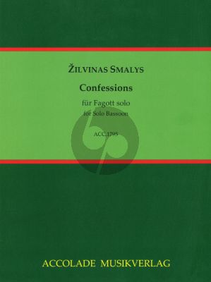 Smalys Confessions für Fagot solo