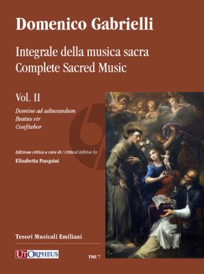 Gabrielli Complete Sacred Music - Vol. II (Domine ad adiuvandum - Beatus vir - Confitebor) (edited by Elisabetta Pasquini)