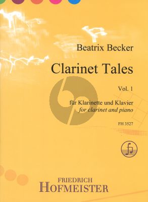 Becker Clarinet Tales Vol.1 for Clarinet in Bb and Piano