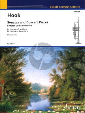 Hook Sonatas and Concert Pieces for Trumpet and Piano (Arr. Kristin Thielemann) (Edition with Online audio file)