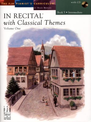 Marlais In Recital with Classical Themes Vol.1 Book 5 Intermediate Piano (Book with Cd)