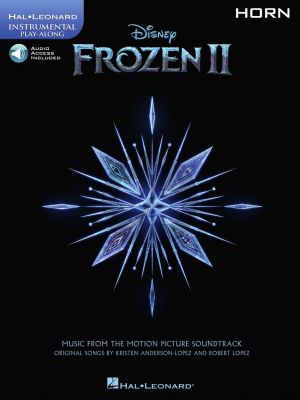 Frozen 2 - Instrumental Play-Along for Horn (Book with Audio online)