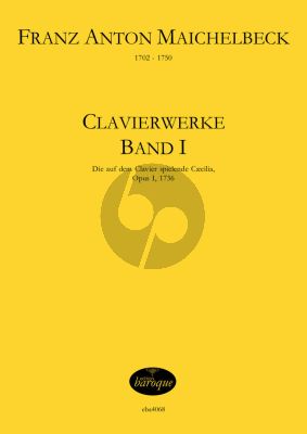 Maichelbeck Clavierwerke Op.1 Band 1 für Klavier (Jörg Jacobi)