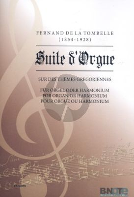 Suite d'orgue sur des themes gregoriennes