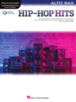 Hip-Hop Hits Instrumental Play-Along for Alto Saxophone (Book with Audio online)