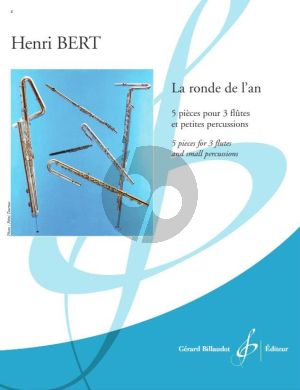 Bert La ronde de l'an 3 Flutes et petites percussions (Part./Parties)