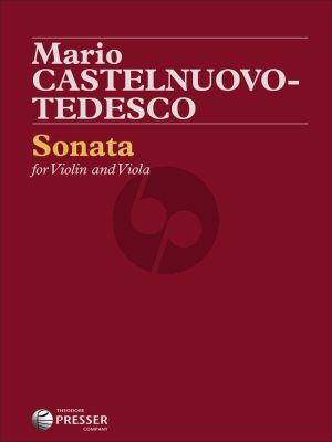 Castelnuovo-Tedesco Sonata for Violin and Viola