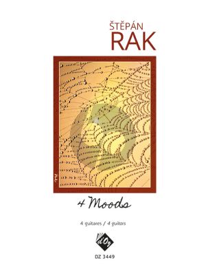 Rak 4 Moods for 4 Guitars (Score/Parts)