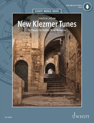 Johow New Klezmer Tunes Treble Recorder and Piano (Book with Audio online)