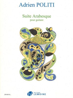 Politi Suite Arabesque for Guitar Solo