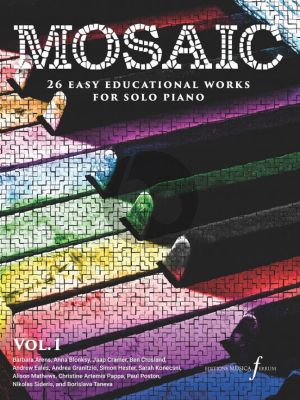 Mosaic Volume 1 Piano solo (26 easy educational works)