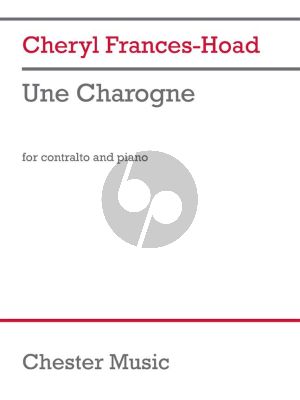 Frances-Hoad Une Charogne for Contralto and Piano