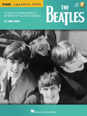 The Beatles Keyboard Signature Licks (transcr. by Todd Lowry) (Book with Audio online)