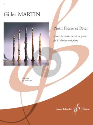 Martin Piotr, Pierre et Peter Clarinette et Piano