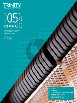 Piano Exam Pieces Plus Exercises 2021-2023: Grade 5 - Extended Edition (Book with Audio online)