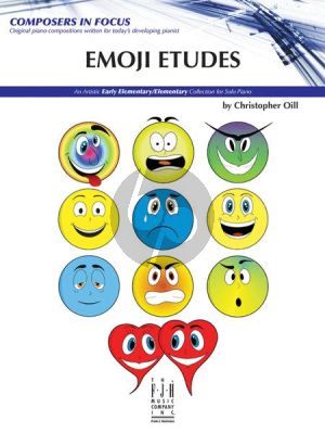 Oill Emoji Etudes for Piano Solo