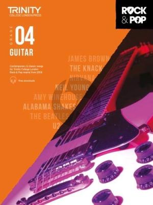 Album Trinity Rock & Pop 2018 Guitar Grade 4 Book with Audio Online