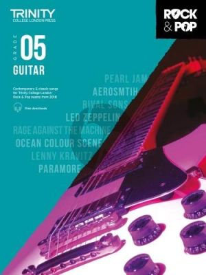 Album Trinity Rock & Pop 2018 Guitar Grade 5 Book with Audio Online