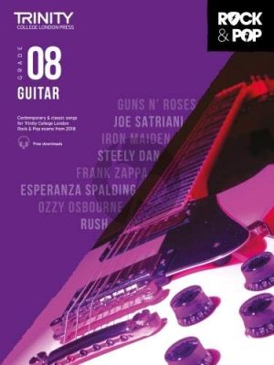 Album Trinity Rock & Pop 2018 Guitar Grade 8 Book with Audio Online