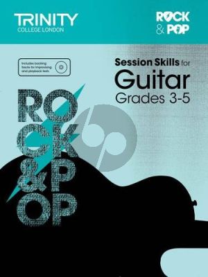 Album Rock & Pop Session Skills for Guitar, Grades 3-5 (Book with Cd)