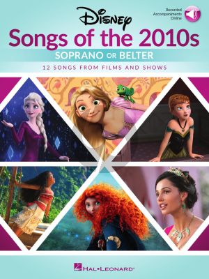 Disney Songs of the 2010s: Soprano or Belter (Book with Audio online)