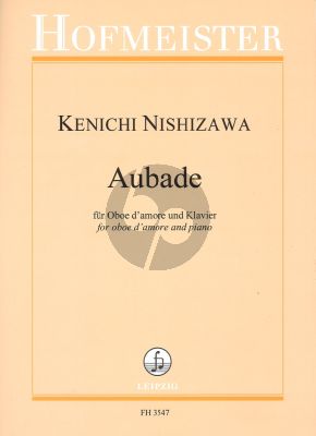 Nishizawa Aubade Op.102 fur Oboe d'amore und Klavier