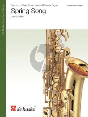 Haan Spring Song Tenor Saxophone and Piano or Organ