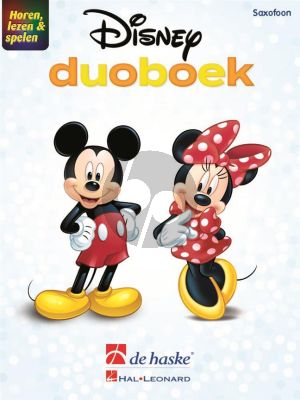 Horen, lezen & spelen - Disney-duoboek 2 Saxofoons