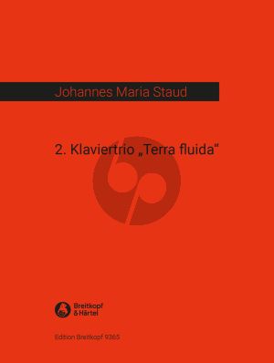 Staud Klaviertrio No. 2 „Terra fluida“ Violine-Violoncello und Klavier (Part./Stimmen)