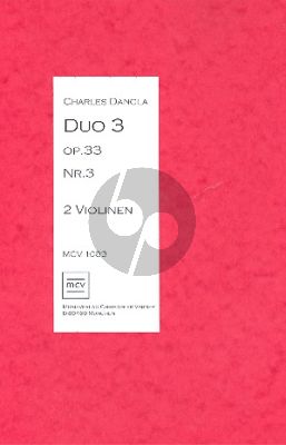 Dancla Duo op.33 no.3 für 2 Violinen