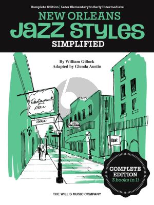 Gillock Simplified New Orleans Jazz Styles for Piano – Complete Edition (edited by Glenda Austin)