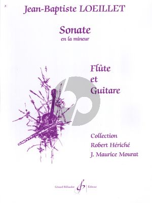 Loeillet Sonata A-Minor Flute-Guitar