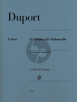 Duport 21 Etudes for Violoncello (Norbert Gertsch)