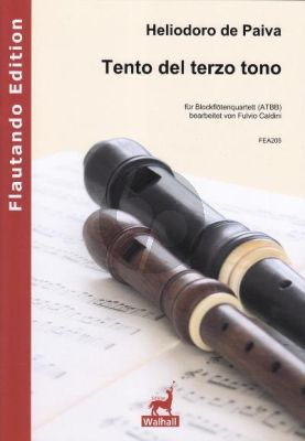 Paiva Tento del terzo tono 4 Blockflöten (ATBB) (Part./Stimmen) (arr. Fulvio Caldini)