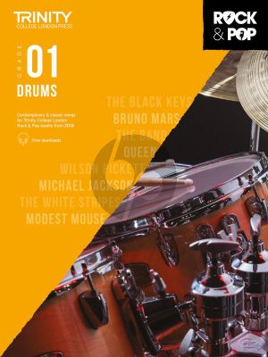 Trinity College London Rock & Pop Drums 2018 Grade 1