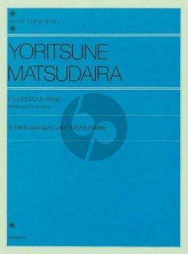 Matsudaira Etudes d'après modes japonais Piano solo