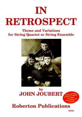 Joubert In Retrospect Op. 159 for String Quartet (Score/Parts)