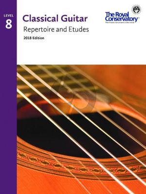 Album Classical Guitar Repertoire and Etudes Vol.8 (2018 Edition)