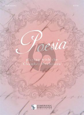 Poesia for Flute (Playing with the Chamber orchestra) (Book with Audio online)