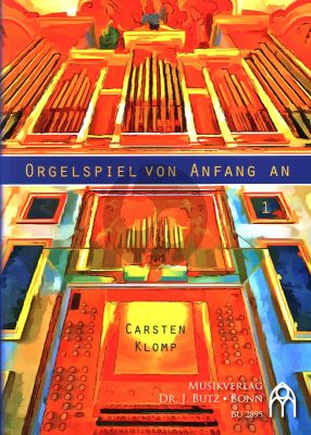 Klomp Orgelspiel von Anfang an (Orgelschule für Anfänger) (Buch mit demo CD)