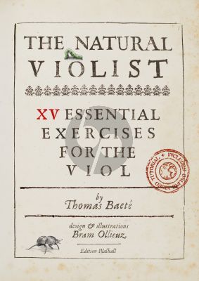 Baete The Natural Violist - 15 essential exercises for the Viol