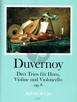 Duvernoy 3 Trios Op. 8 Horn-Violine und Violoncello (Part./Stimmen) (Yvonne Morgan)