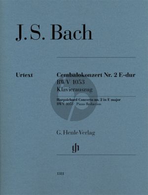 Harpsichord Concerto No. 2 E-major BWV 1053