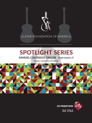 Coleridge-Taylor Impromptu II for Op. 78 Guitar solo (GFA Spotlight Series) (arr. Cameron O'Connor)