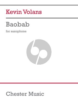 Volans Baobab for Saxophone solo