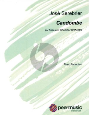 Serebrier Candombe Flute and Chamber Orchestra (piano reduction)