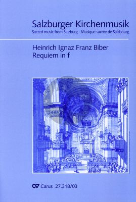 Biber Requiem in f in bearbeitung für Soli SSATB, Coro SSATB, Orgel (Klavierauszug)
